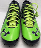 Russell Wilson Autographed Under Armor Cleats Seahawks 12.5 (Bleeding) RW 42151