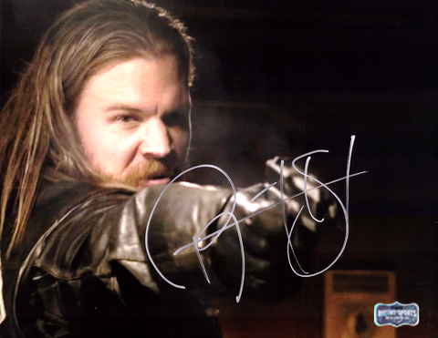 Ryan Hurst Signed SOA Unframed 8x10 Photo - Pointing Gun