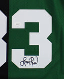 Larry Bird Signed Boston Celtics M&N Swingman Split Black/Green NBA Jersey