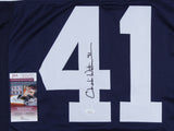 Charlie Waters Signed Dallas Cowboys Throwback Jersey (JSA COA) 3xPro Bowl D.B.