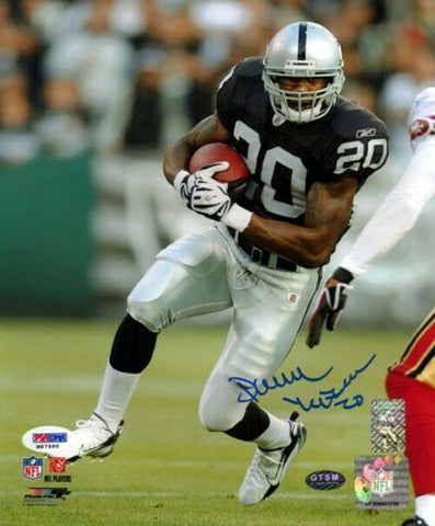 DARREN MCFADDEN AUTOGRAPHED SIGNED 8X10 PHOTO OAKLAND RAIDERS PSA/DNA 15095