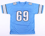 Anthony Zettel Signed Detroit Lions Jersey (JSA COA) Star Defensive End