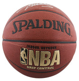 76ers Dikembe Mutombo Authentic Signed Spalding I/O Basketball BAS #BR84342