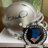Denzel Ward Autographed Signed Ohio State Mini Helmet Beckett