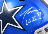 Jason Witten Autographed Dallas Cowboys F/S Flash Speed Helmet- Beckett W Holo