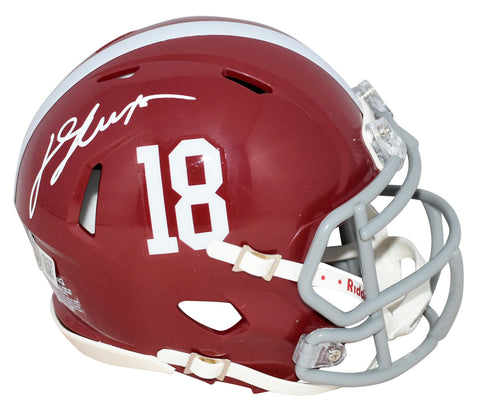 DALLAS TURNER AUTOGRAPHED SIGNED ALABAMA CRIMSON TIDE SPEED MINI HELMET BECKETT