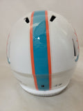 TYREEK HILL SIGNED MIAMI DOLPHINS F/S SPEED REPLICA HELMET BECKETT QR