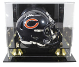 Bears D'Andre Swift Authentic Signed Speed Mini Helmet W/ Case JSA Witness