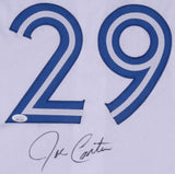 Joe Carter Signed Toronto Blue Jays Jersey (JSA COA) 1993 W.S. Winning Home Run