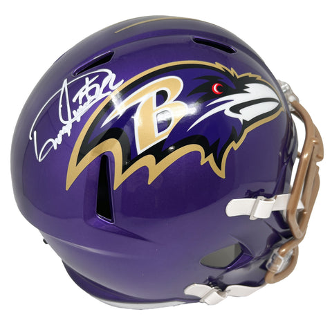 Derrick Henry Baltimore Ravens Signed Riddell Flash Replica Helmet BAS Beckett