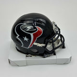 Autographed/Signed Stefon Diggs Houston Texans Mini Football Helmet Beckett BAS