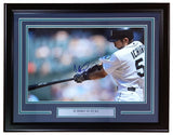 Ichiro Suzuki Signed Framed 12x18 Seattle Mariners Photo BAS