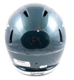 A.J. Brown Autographed Eagles F/S Speed Helmet-Beckett W Hologram *Damaged