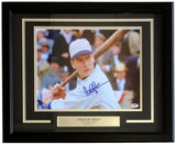 Charlie Sheen Signed Framed 11x14 Eight Men Out Oscar Hap Felsch Photo PSA