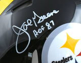 Joe Greene Signed Steelers F/S Speed Authentic Helmet w/ HOF-Beckett W Hologram