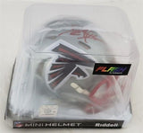 Deion Sanders Signed Atlanta Falcons Flash Alternate Speed Mini Helmet (Beckett)