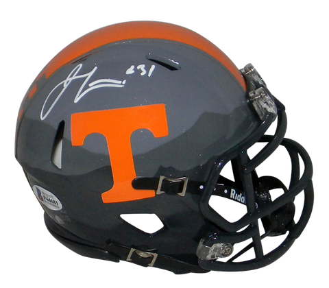 JAMAL LEWIS SIGNED AUTOGRAPHED TENNESSEE VOLUNTEERS SMOKY MOUNTAIN MINI HELMET