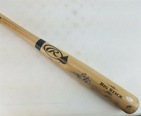 Brendan Rodgers Signed Rawlings Big Stick Bat (JSA COA) Colorado Rockies Rookie