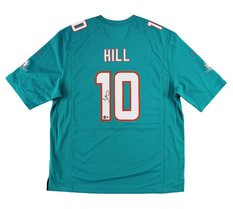 Tyreek Hill Signed Miami Dolphins Nike Game Aqua NFL Jersey