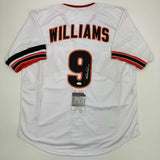 Autographed/Signed Matt Williams San Francisco White Baseball Jersey JSA COA