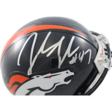 John Lynch Autographed Denver Broncos VSR4 Mini Helmet Beckett 44262