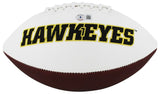 T J Hockenson Signed Iowa Hawkeyes Logo Football (Beckett) Minnesota Vikings T.E