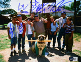 The Sandlot Autographed 8x10 Hercules Photo w/7 Actors -Beckett W Hologram *Blue