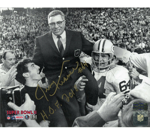 Jerry Kramer Signed Green Bay Packers Unframed 8x10 Photo - HOF 2018 Insc