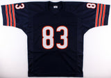 Willie Gault Signed Bear Jersey (JSA Holo) 1985 Super Bowl Champ / Speedy Willie