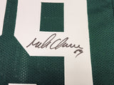 GREEN BAY PACKERS MARK CHMURA AUTOGRAPHED SIGNED GREEN JERSEY JSA STOCK #234523