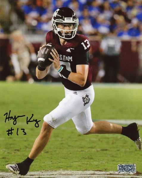 HAYNES KING SIGNED AUTOGRAPHED TEXAS A&M AGGIES 8x10 PHOTO COA