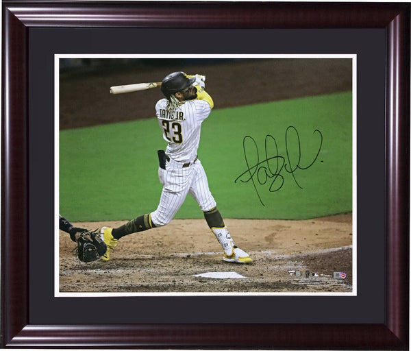 Fernando Tatis Jr Signed 16x20 photo framed mint autograph MLB Holo Fanatics COA