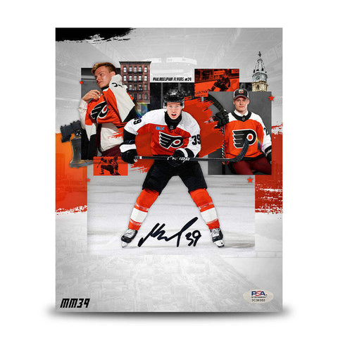 Matvei Michkov Philadelphia Flyers Autographed 16x20 Collage Hockey Photo PSA