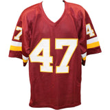 Chris Cooley Autographed/Signed Pro Style Red Jersey HTTR Beckett 48041