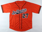 Juan Marichal Signed San Francisco Giants Jersey (JSA COA) 10xAll Star Pitcher