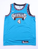 Steven Adams Signed Memphis Grizzlies Nike Vancouver Throwback Jersey (PSA)