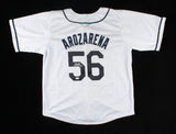 Randy Arozarena Signed Tampa Bay Rays Jersey (JSA COA) 2021 Rookie of the Year