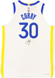 WARRIORS STEPHEN CURRY AUTOGRAPHED NIKE JERSEY SIZE 48+2 JSA 235471