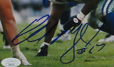 Russell Maryland Autographed 8x10 Photo Dallas Cowboys JSA 182127