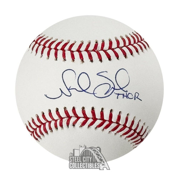 Noah Syndergaard Thor Autographed Official MLB Baseball - Fanatics