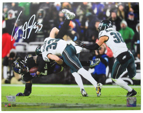 Cooper DeJean Autographed 11x14 Photo Philadelphia Eagles Fanatics 193048