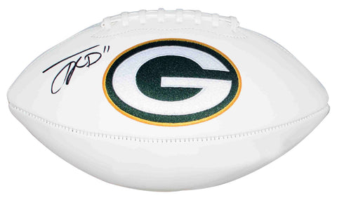 JAYDEN REED AUTOGRAPHED GREEN BAY PACKERS WHITE LOGO FOOTBALL BECKETT