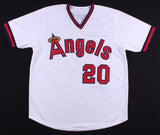 Don Sutton Signed Angels Jersey Inscribed HOF 98 (JSA COA) 4xAll-Star Pitcher