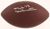 Mike Hartenstine Signed Wilson Football / Beckett COA Penn State / Chicago Bears