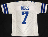 Dallas Cowboys Trevon Diggs Autographed White Jersey TriStar Holo #8414423