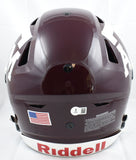 Johnny Manziel Autographed Texas A&M F/S Speed Flex Helmet - Beckett W Hologram