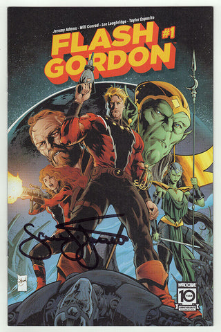 Sam J. Jones Signed Flash Gordon #1 Mad Cave Comic Book - (SCHWARTZ SPORTS COA)