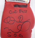 Andre Ward Auto Red Reyes Boxing Glove God Blessn World Champ Beckett V61328