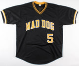 Bill Madlock Signed Pirates Mad Dog Jersey (JSA COA) World Series Champion 1979