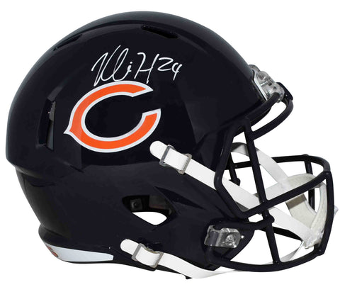 KHALIL HERBERT AUTOGRAPHED CHICAGO BEARS FULL SIZE SPEED HELMET BECKETT